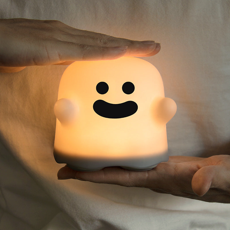CozyGlow Silicone Night Light – Touch LED Bedside Lamp for Home & Gift Ideas