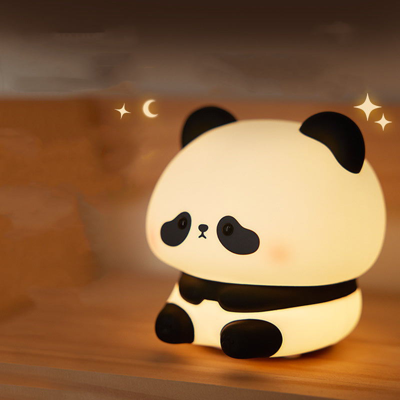 Panda Night Light – Cute Silicone LED Lamp for Kids Bedroom, Nursery & Gift Ideas