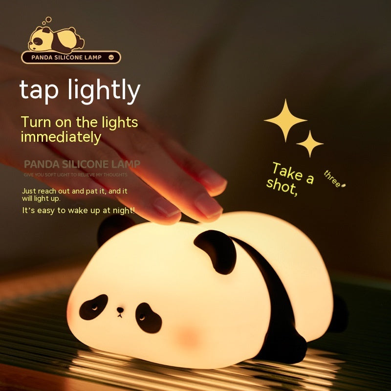 Panda Night Light – Cute Silicone LED Lamp for Kids Bedroom, Nursery & Gift Ideas