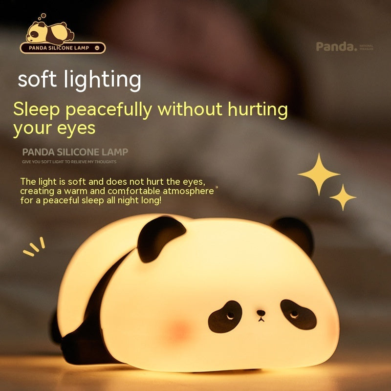 Panda Night Light – Cute Silicone LED Lamp for Kids Bedroom, Nursery & Gift Ideas