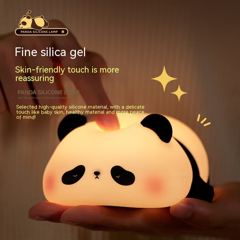 Panda Night Light – Cute Silicone LED Lamp for Kids Bedroom, Nursery & Gift Ideas